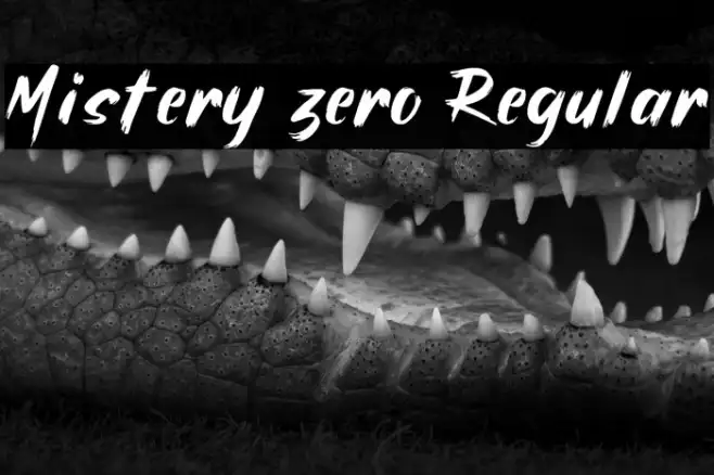 Mistery zero Regular Example 2