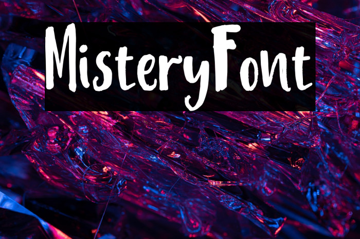 MisteryFont Example 1
