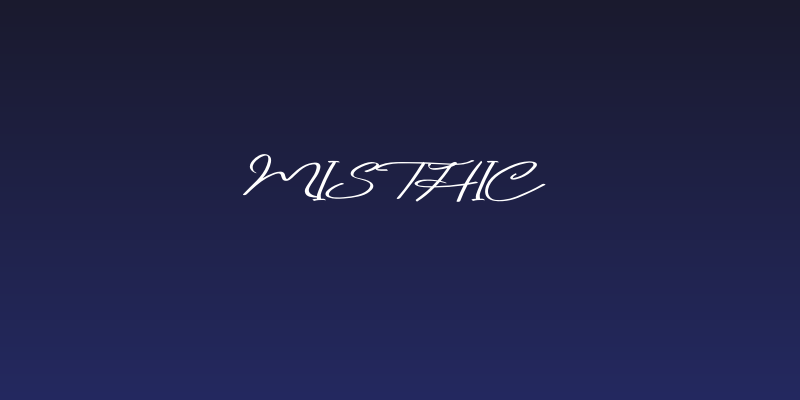 Misthic Social Header