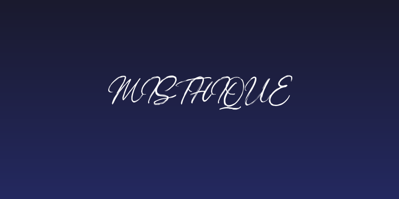 Misthique Social Header