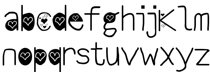 Misti 2 Font LOWERCASE