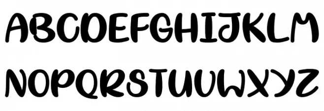 Misti Nicole Regular Шрифта ВЕРХНИЙ