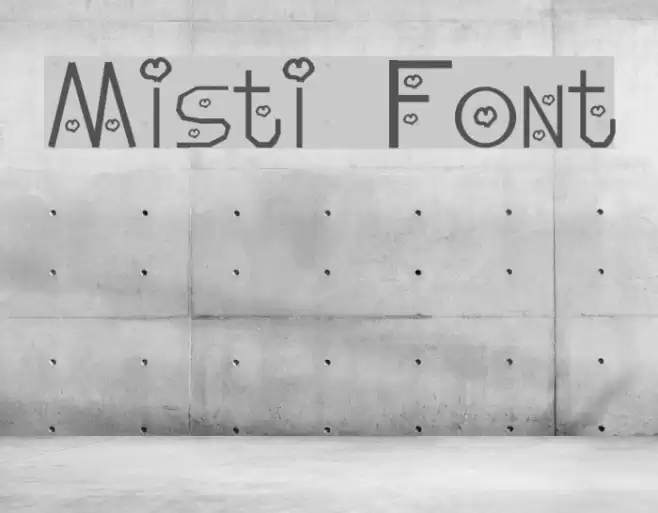 Misti Font examples