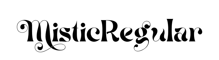 Mistic Regular  Fuentes Gratis Descargar