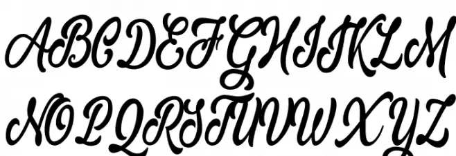 Mistical Personal Use Regular Schriftart Groß