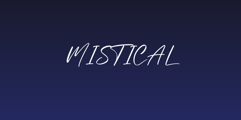 Mistical Social Header