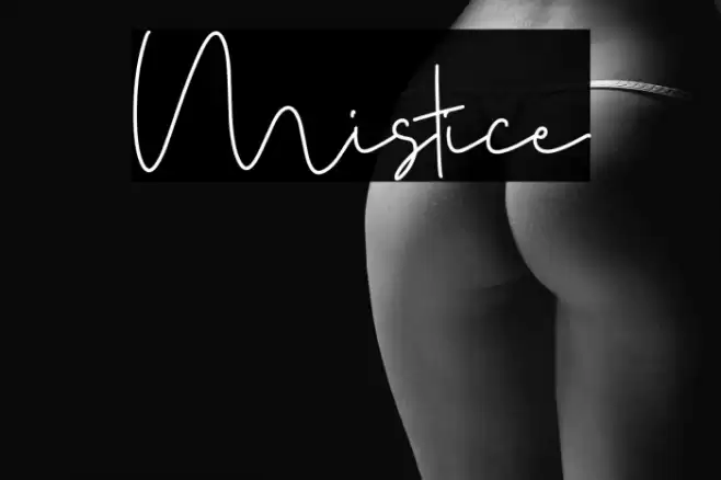 Mistice Font examples
