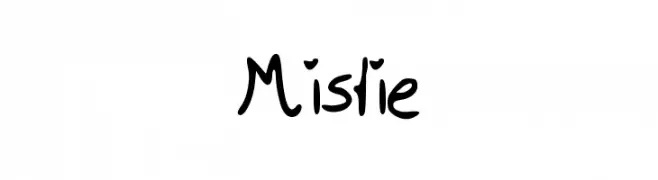 Mistie  Frei Schriftart Herunterladen