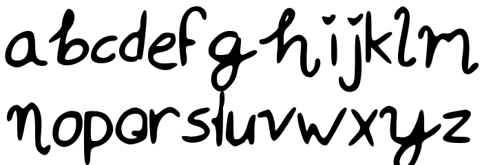 Mistie Font LOWERCASE
