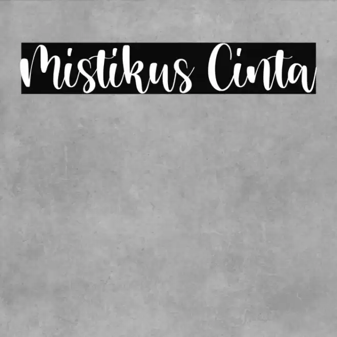 Mistikus Cinta フォント examples