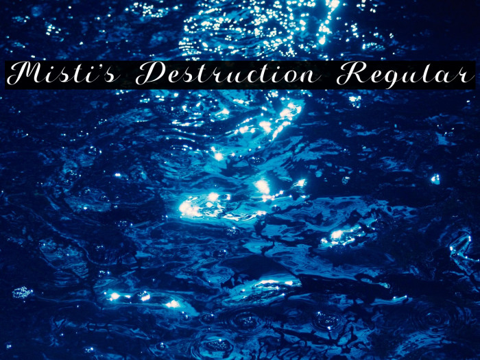Misti's Destruction Regular Example 1