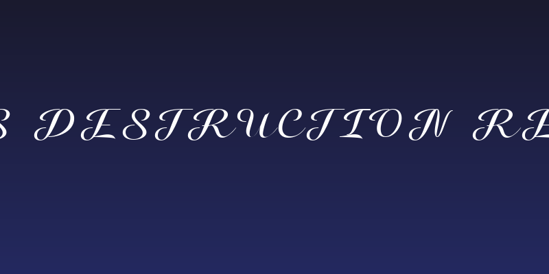 Misti's Destruction Regular Social Header