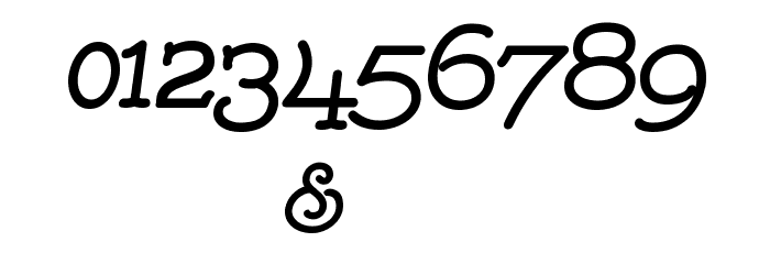 Mistress Script - Alternates Font OTHER CHARS
