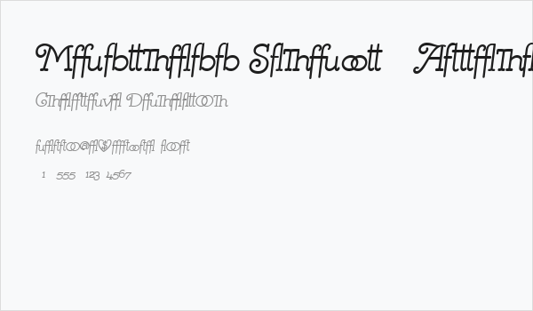 Mistress Script - Alternates Business Card