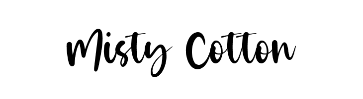 Misty Cotton  नि: शुल्क फ़ॉन्ट्स डाउनलोड