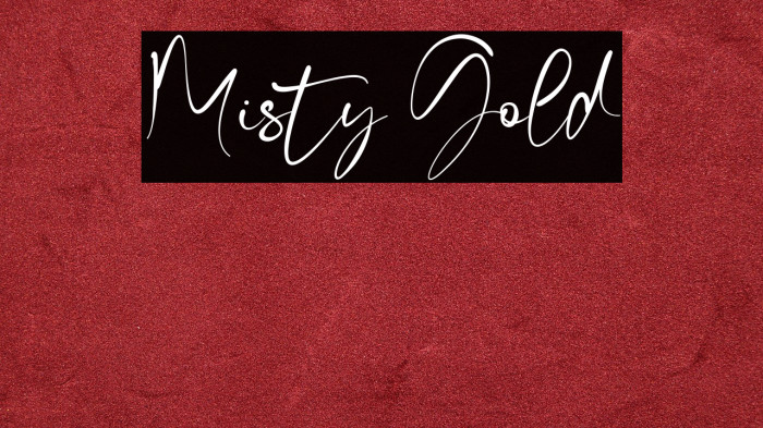 Misty Gold Example 3