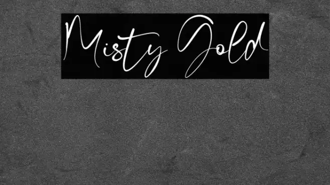 Misty Gold Example 3