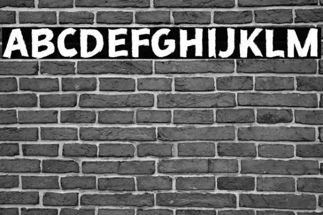 Misty Graveyard Schriftart examples