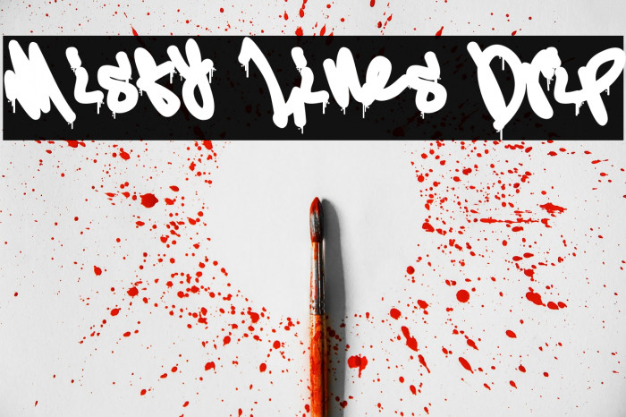 Misty Lines Drip Example 1