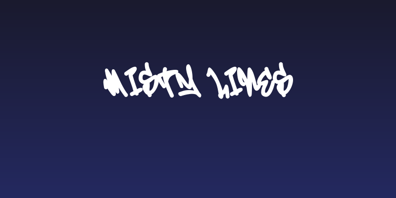 Misty Lines Social Header