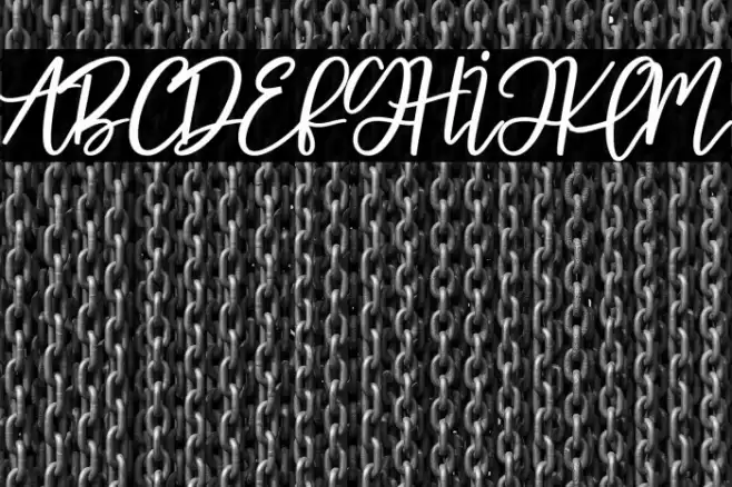 Misty Morning Font examples