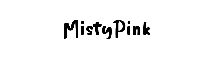 Misty Pink  免费字体下载