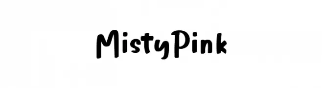 Misty Pink  Fuentes Gratis Descargar