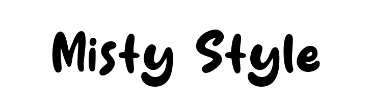 Misty Style  Frei Schriftart Herunterladen