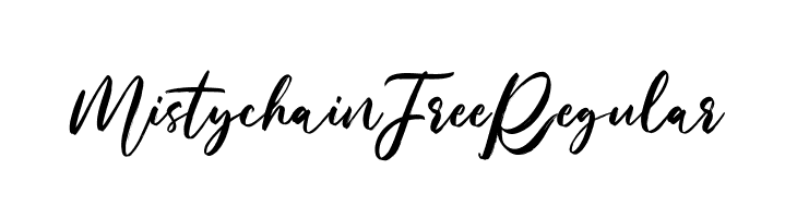 Mistychain Free Regular  Frei Schriftart Herunterladen