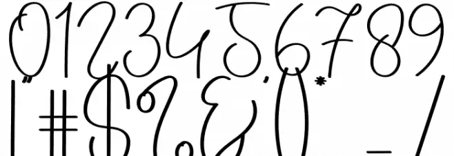 Mistyping Font Alte caractere