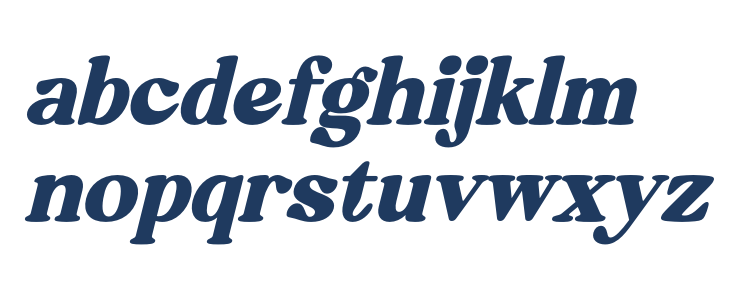 Mistys Relrica DEMO VERSION Italic Lowercase