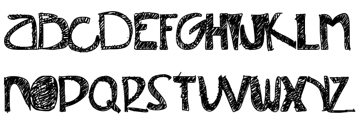 Misunderstood Font LOWERCASE