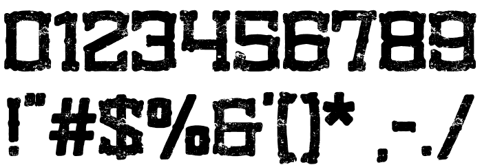 Misuri Club Font OTHER CHARS