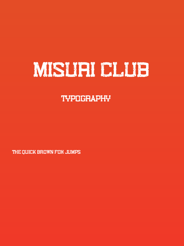 Misuri Club Poster