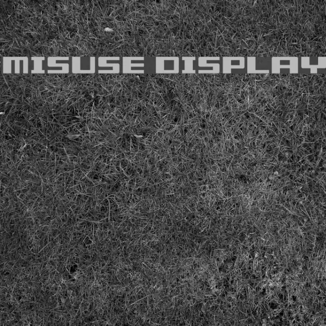 Misuse Display Example 3