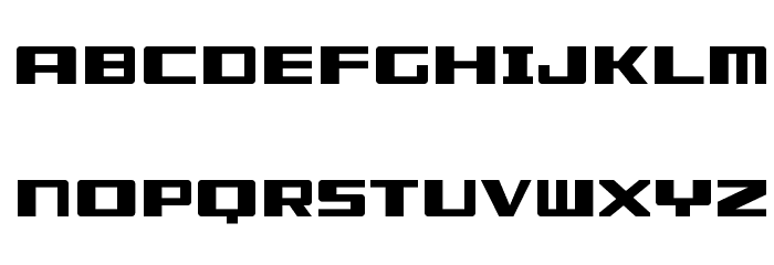 Misuse Display Font LOWERCASE