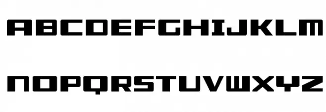 Misuse Display Schriftart Kleinbuchstaben