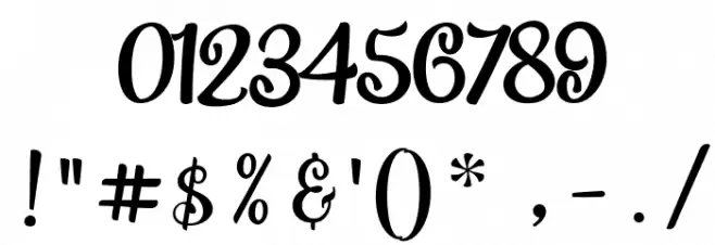 Misyalli Font OTHER CHARS