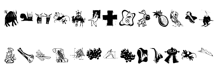 Miszellen-Zwo Font LOWERCASE