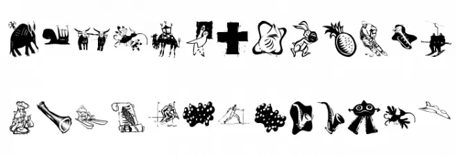 Miszellen-Zwo خط أحرف صغيرة