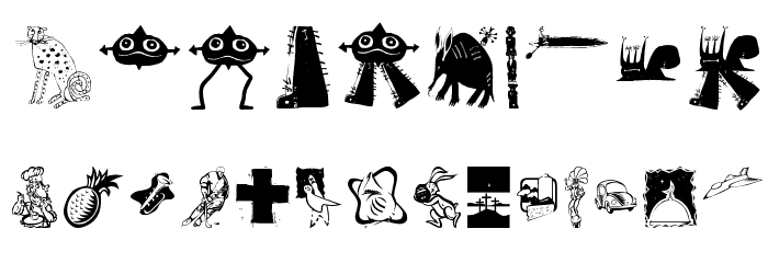 MiszellenK Font OTHER CHARS