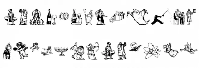 MiszellenK フォント 大文字