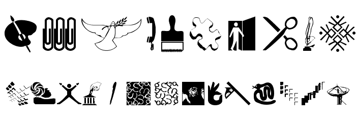 MiszellenKOne Font OTHER CHARS