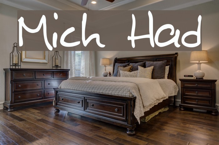 Mitch Hand Font examples