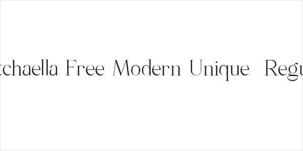 Mitchaella Free Modern Unique  Regular Logo