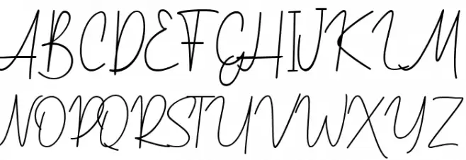 Mitchell Signature Regular Polices MAJUSCULES