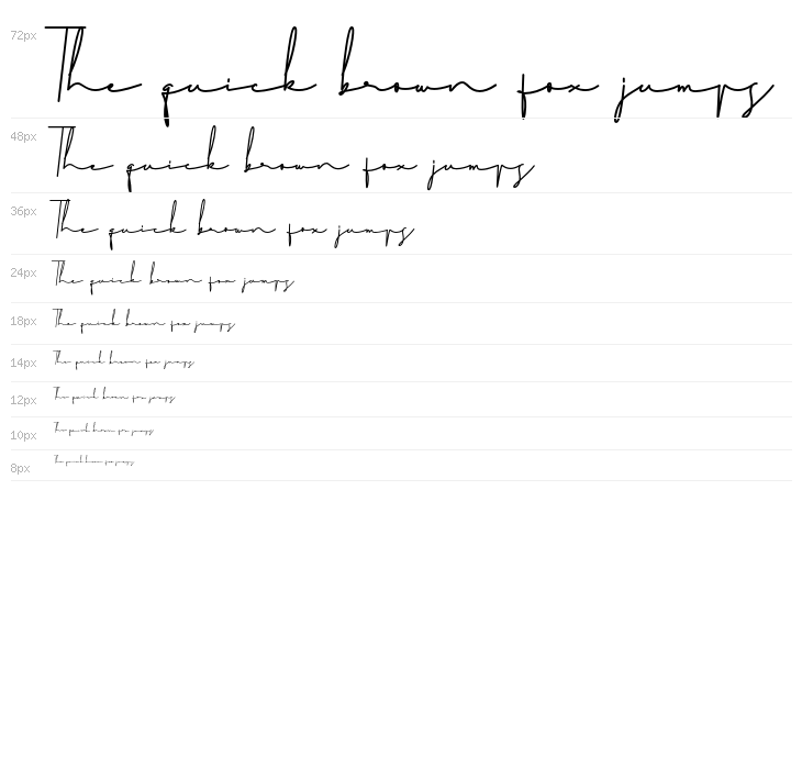 MitchellSignature-Regular Waterfall