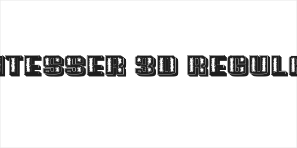 Mitesser 3D Regular Logo