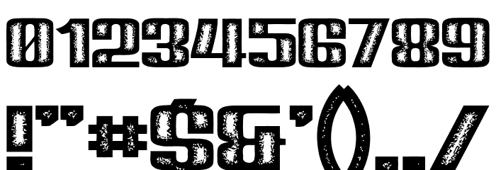 Mitesser Regular Font OTHER CHARS