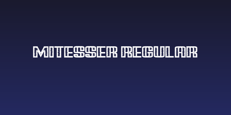 Mitesser Regular Social Header